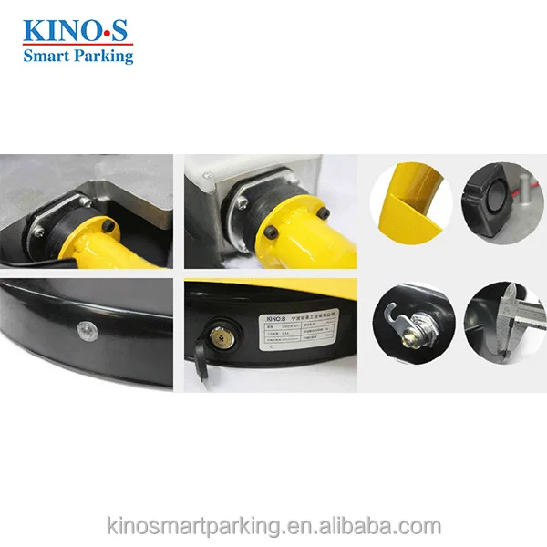 Dc motor reserved car park barrier parking space lock device