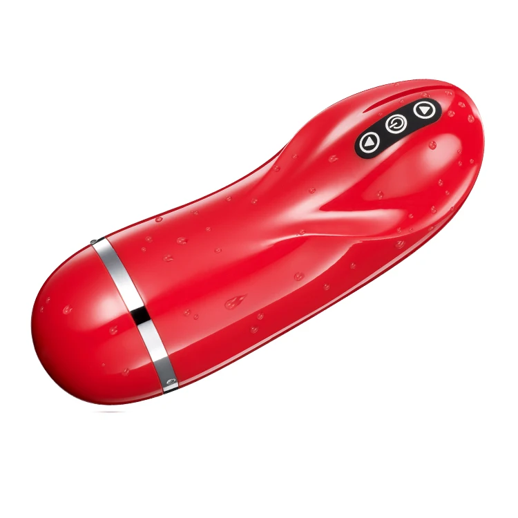 
USB Rechargeable handheld realistic vibrating vagina sex toys for men masturbating 