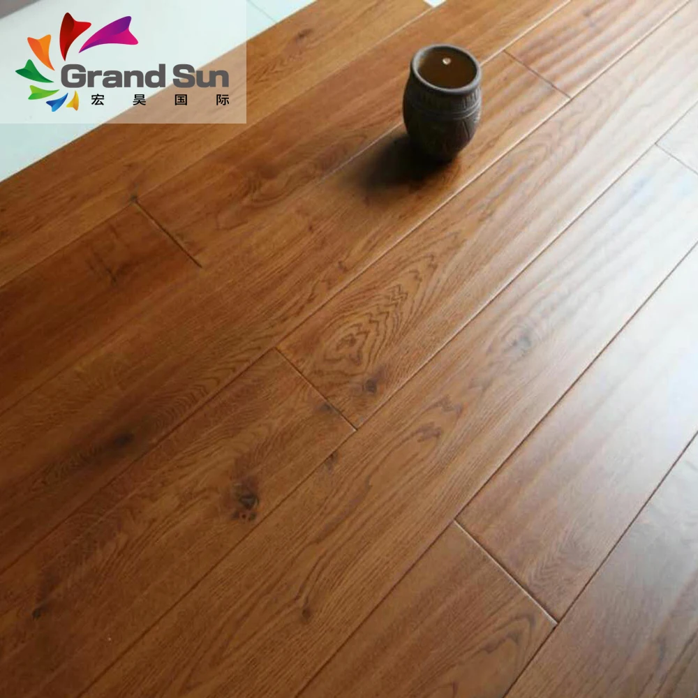 interlocking white wash oak engineered wood flooring
