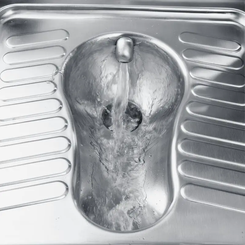 Stainless steel squatting pan toilet modern style wc squatting indian toilet pan for sale