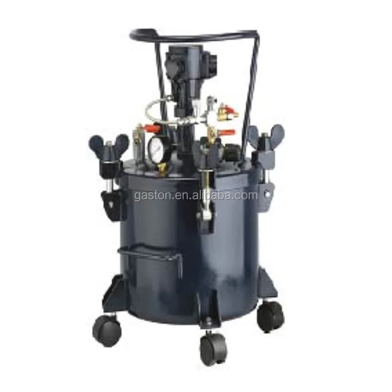 
T-40L Hot-selling customized stainless steel Pneumatic agitating pressure tank air paint pressure tank At the bottom of the 