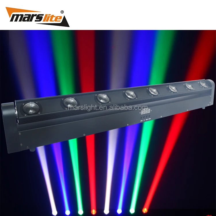 High Performance 10W RGBW 4in1 Color Changeable Sweeper Beam Bar LED Moving Head Wall Wash Light For Stage Or Party