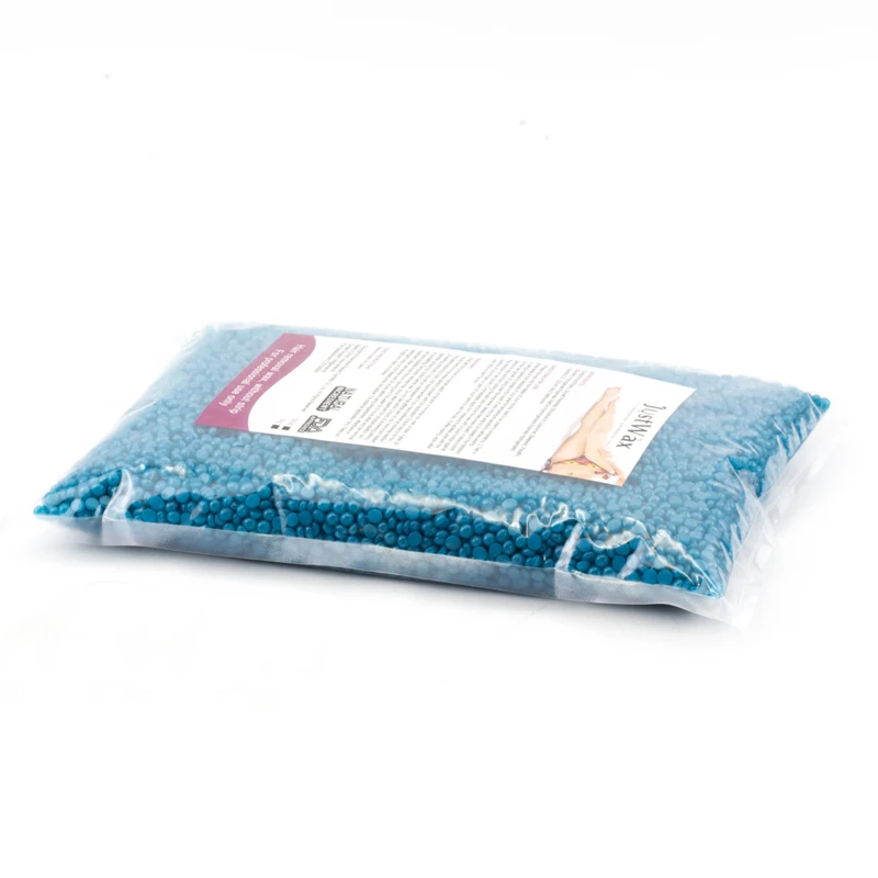 
Hot Selling Blue Hard Wax Beans Hair Removal Wax 1KG Shimmer Chamomile for Spa 
