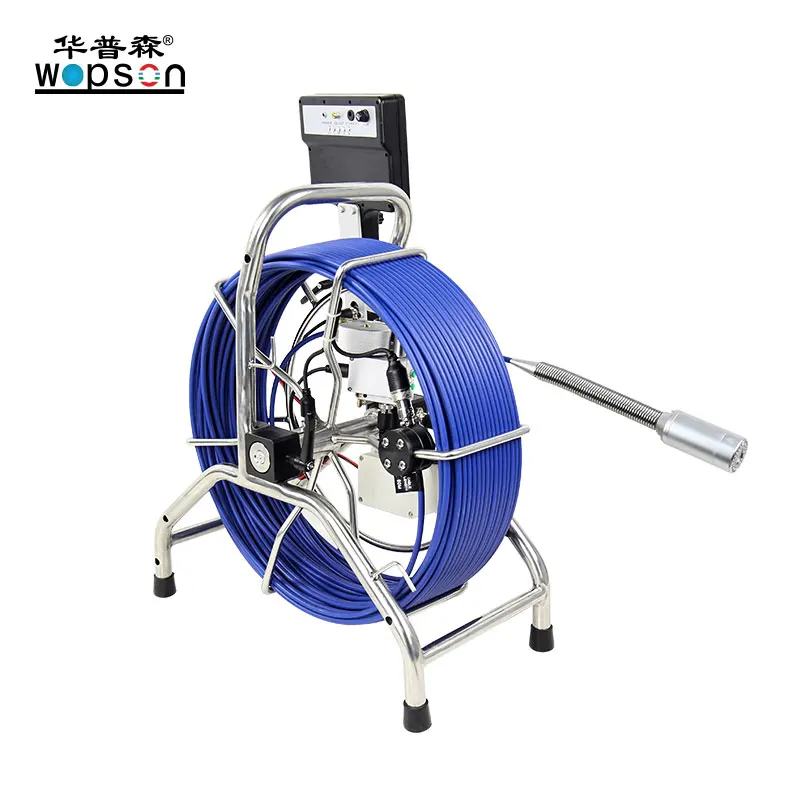 WOPSON 38 мм Головка 7-дюймовый монитор наружная ручная канализационная дренажная лампа камера видеонаблюдения для осмотра труб с локатором 512 Гц