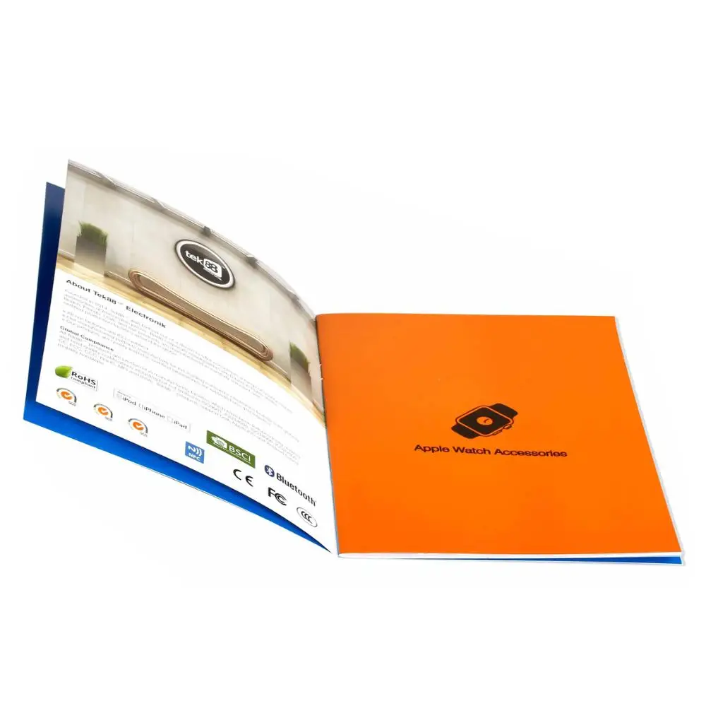 Advertising low cost stapled paper printing booklets