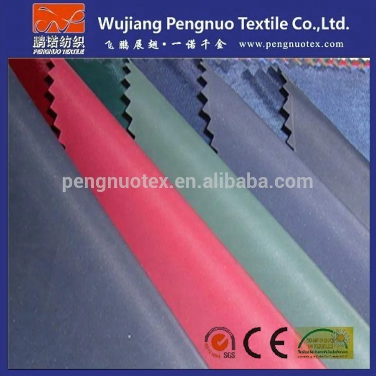 Водонепроницаемая ткань для дождевика, дождевика, полиэстеровый эпонж с ПВХ покрытием, dwr ткань для дождевика и дождевика