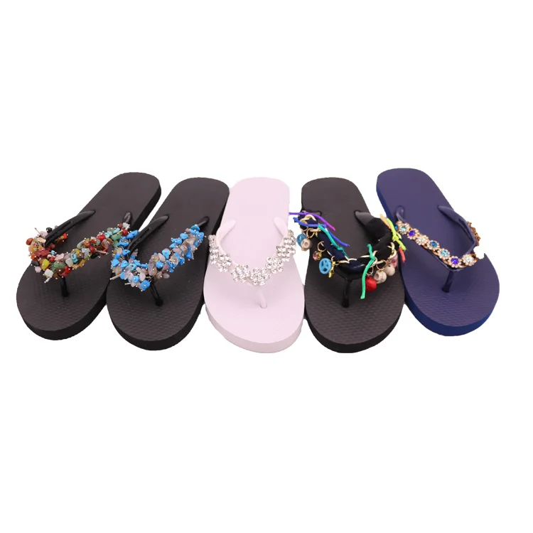 AN-CF-108 Free Samples PVC Straps EVA Sole Women Sandals Flip Flops Women