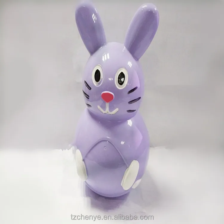 Rabbit Easter Eggs Rabbit Box Hot Selling Plastic Party Decoration Event & Party Supplies Silk Screen Printing 1 Color 2 Color