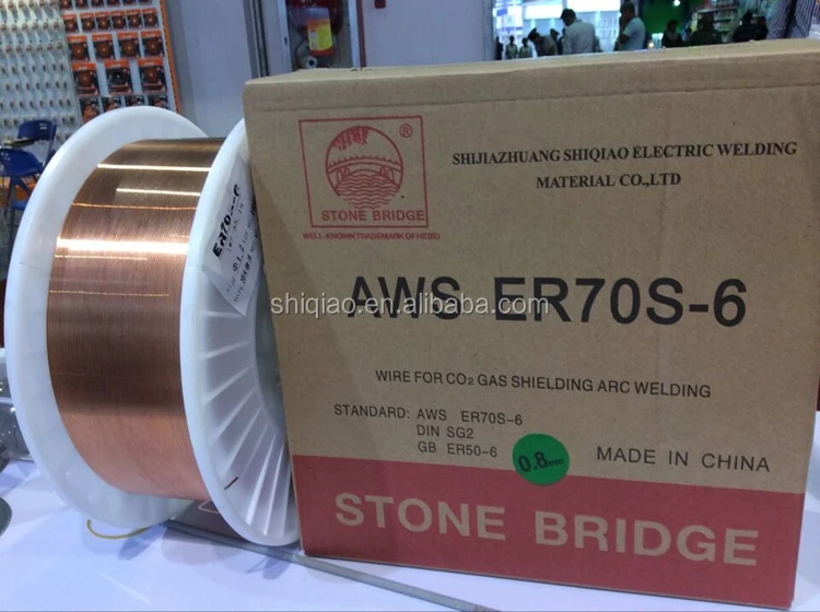 Wire copper! CO2 mig welding wire AWS 5.18 ER70S-6
