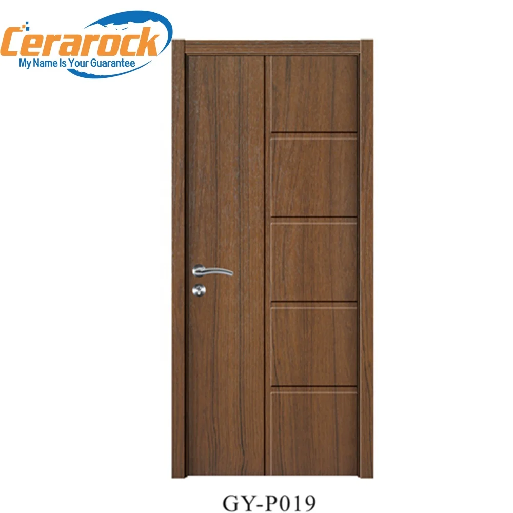 BEST SALA Moden design MDF WOODEN ROOM DOORS COATING PVC