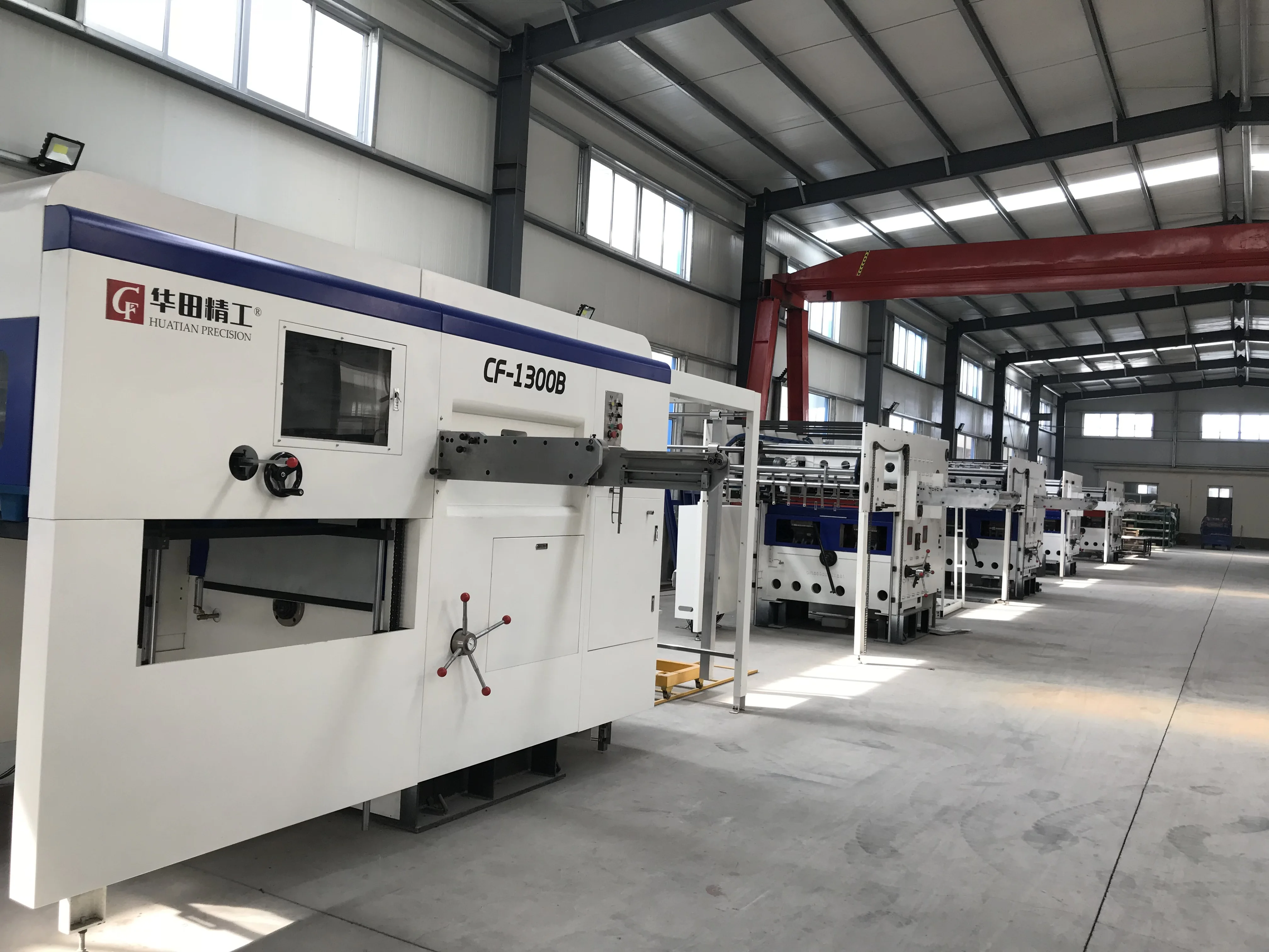 CF1300B semi automatic carton die cutting machine