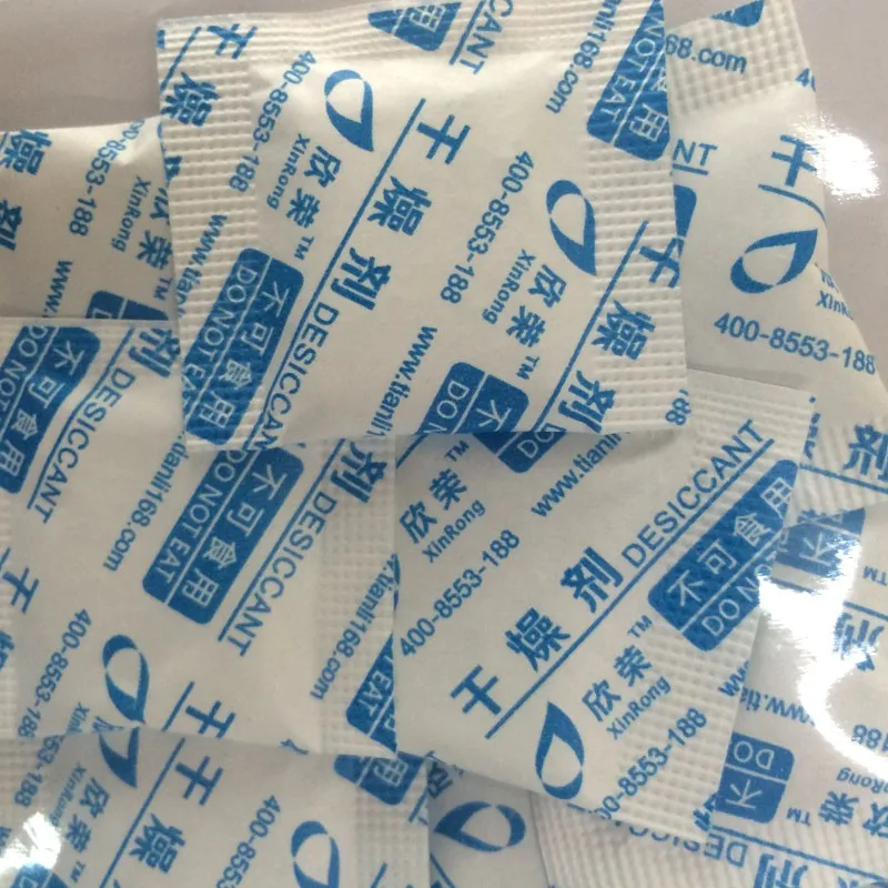 Free Sample Tianli Wholesale Small Package 1g 2g 5g 10g 20g Mineral Desiccant for Food