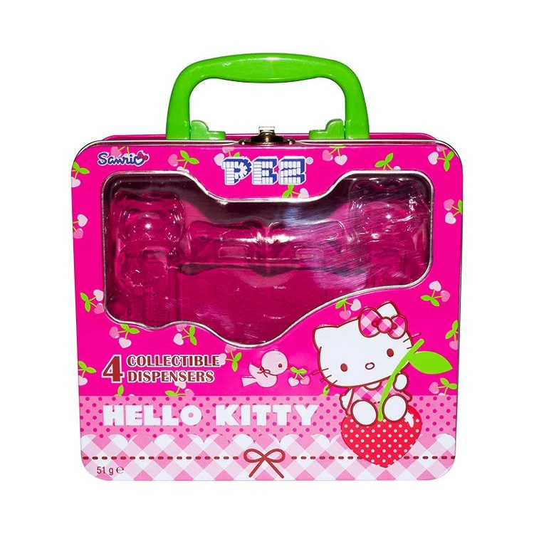 Металлическая упаковочная жестяная коробка для ланча для детских игрушек