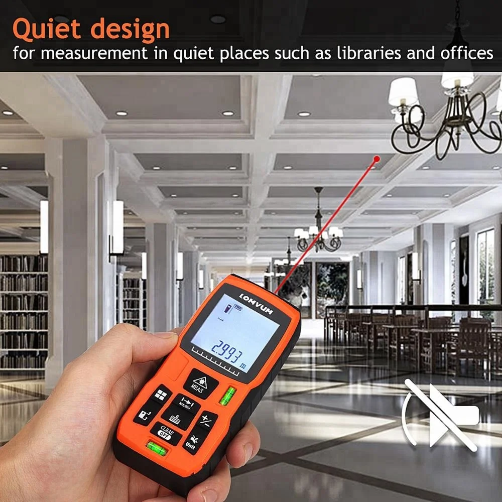 Lomvum LVB40M Digital Measurement Range Finder Laser Distance Meter