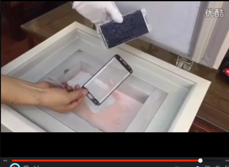 Cell Phone Edge Screen Glass Lcd Repair Separator Freezer Refrigerator For full-frontal Display