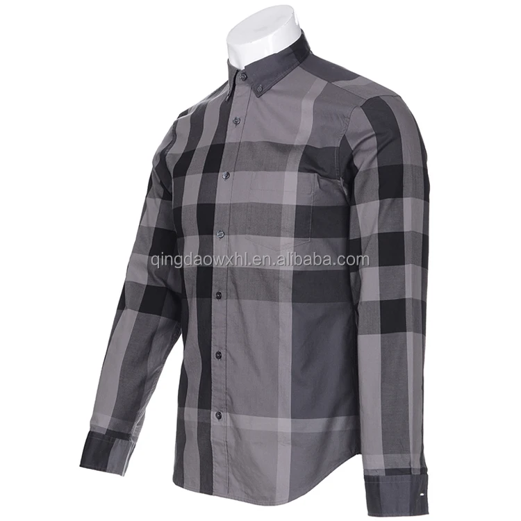 Regular Fit Long Sleeve Top Quality With 100% Cotton Fashion Casual Men Shirt