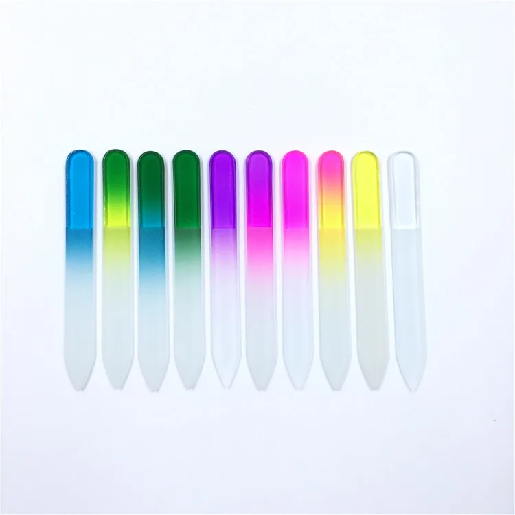 crystal glass nail file with case glass nail file in case glass nail file