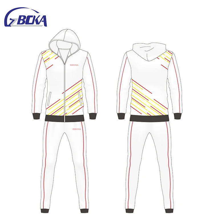 Factory custom club team training soccer jersey fitted tracksuit men sportswear