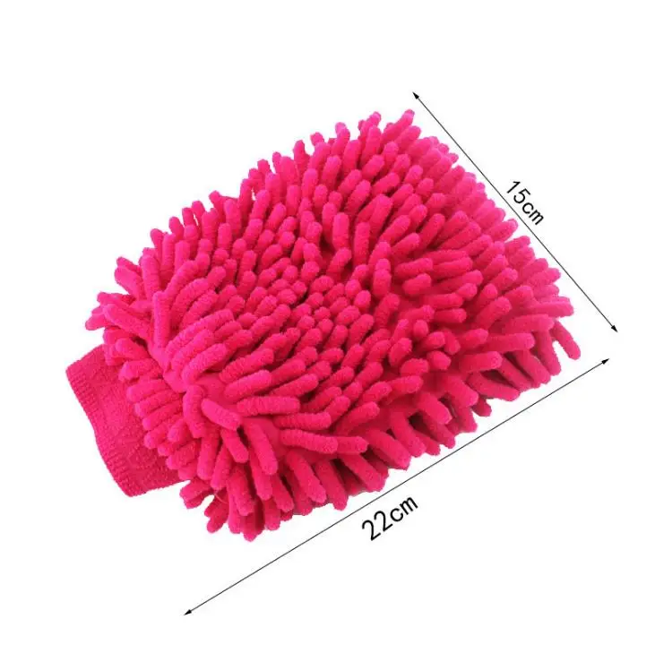 Double-sided Microfiber Chenille Car Wash Glove