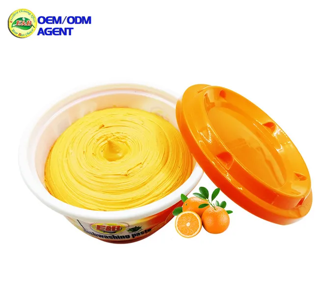 OEM Manufacturer Dishwashing paste Dish wash washing clean cleaning cake soap cream detergent in China
