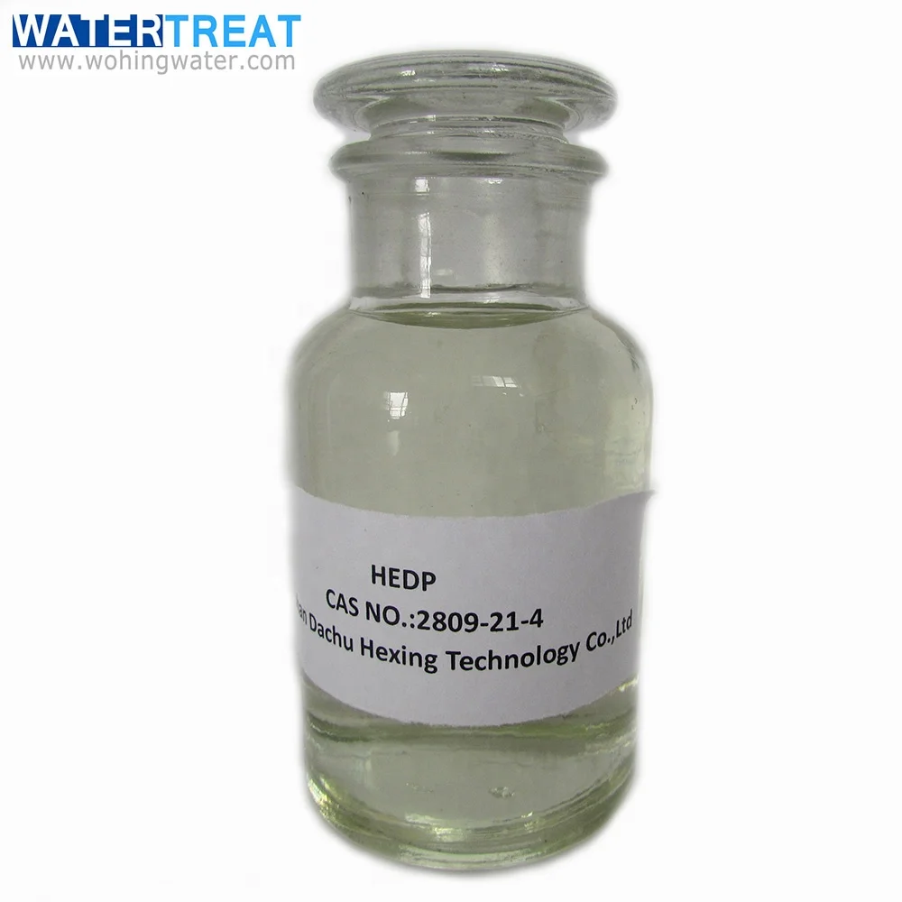 HEDP 60%for water treatment chemicals with CAS No.: 2809-21-4