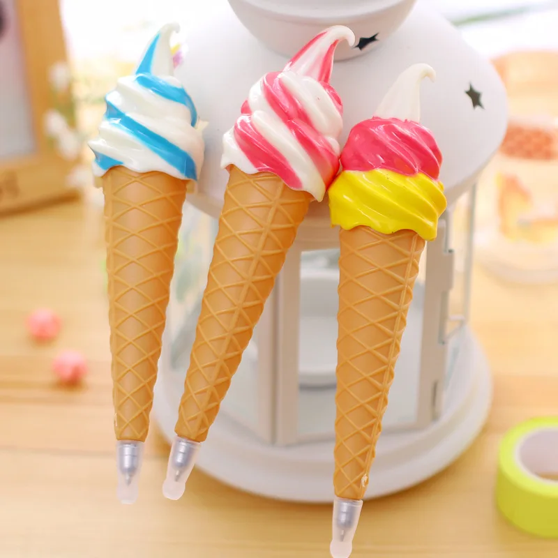 
Wholesale Ice Cream Cone Pen with Magnetic Ice Cream Cone 
