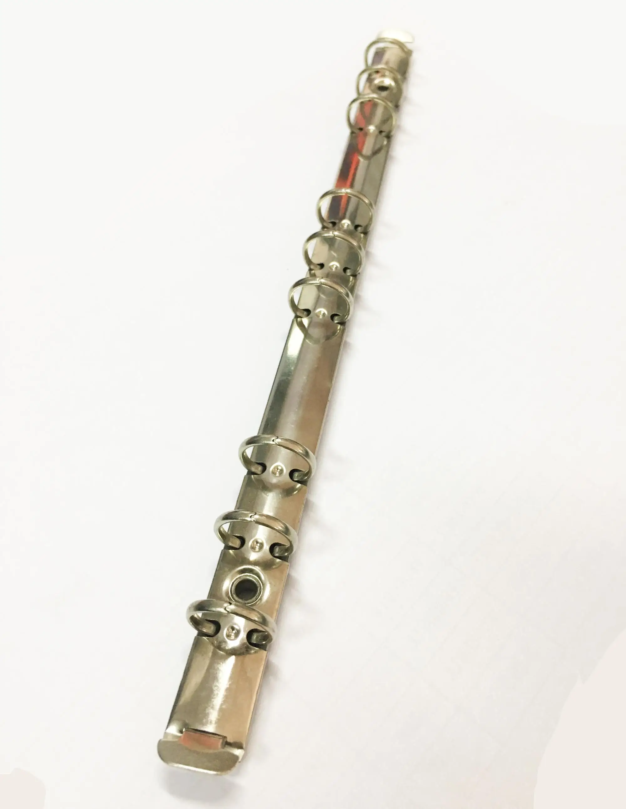 
li baba web file folder clip for notebook loose leaf binder metal 9 hole ring binder 