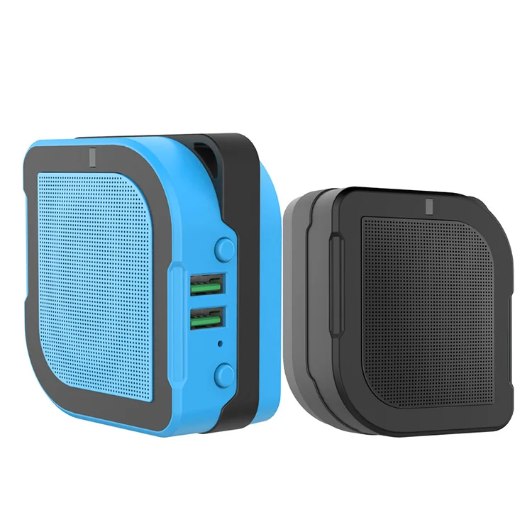 Горячая Распродажа bluetooth динамик уличный портативный мини-динамик водонепроницаемый с внешним аккумулятором 3000/6000 мАч адаптер быстрой