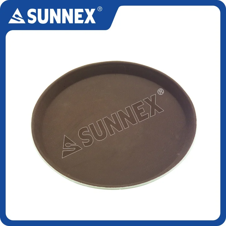 Овальный поднос из коричневого стекловолокна SUNNEX 56x67, 5 см/22x26,5 дюйма, низкая цена