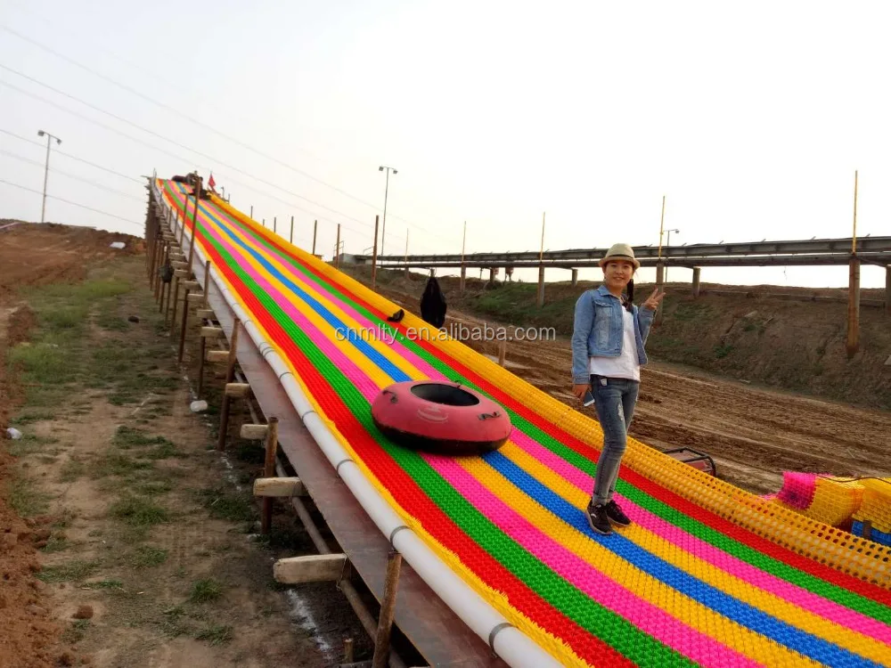 Dry Artificial Ski Slopes