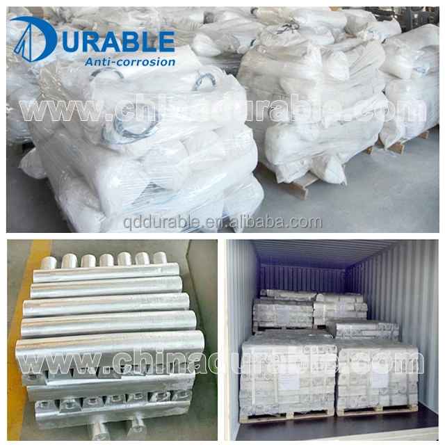 Sacrificial magnesium anode for below ground pipeline cathodic protection