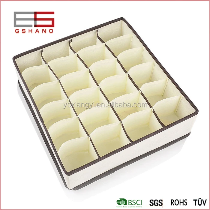 4 набора, складные разделители для нижнего белья, картонные коробки для хранения, органайзеры для ящиков шкафов