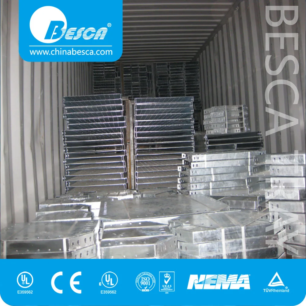 hot dip galvanized steel Cable Tray with Elbow