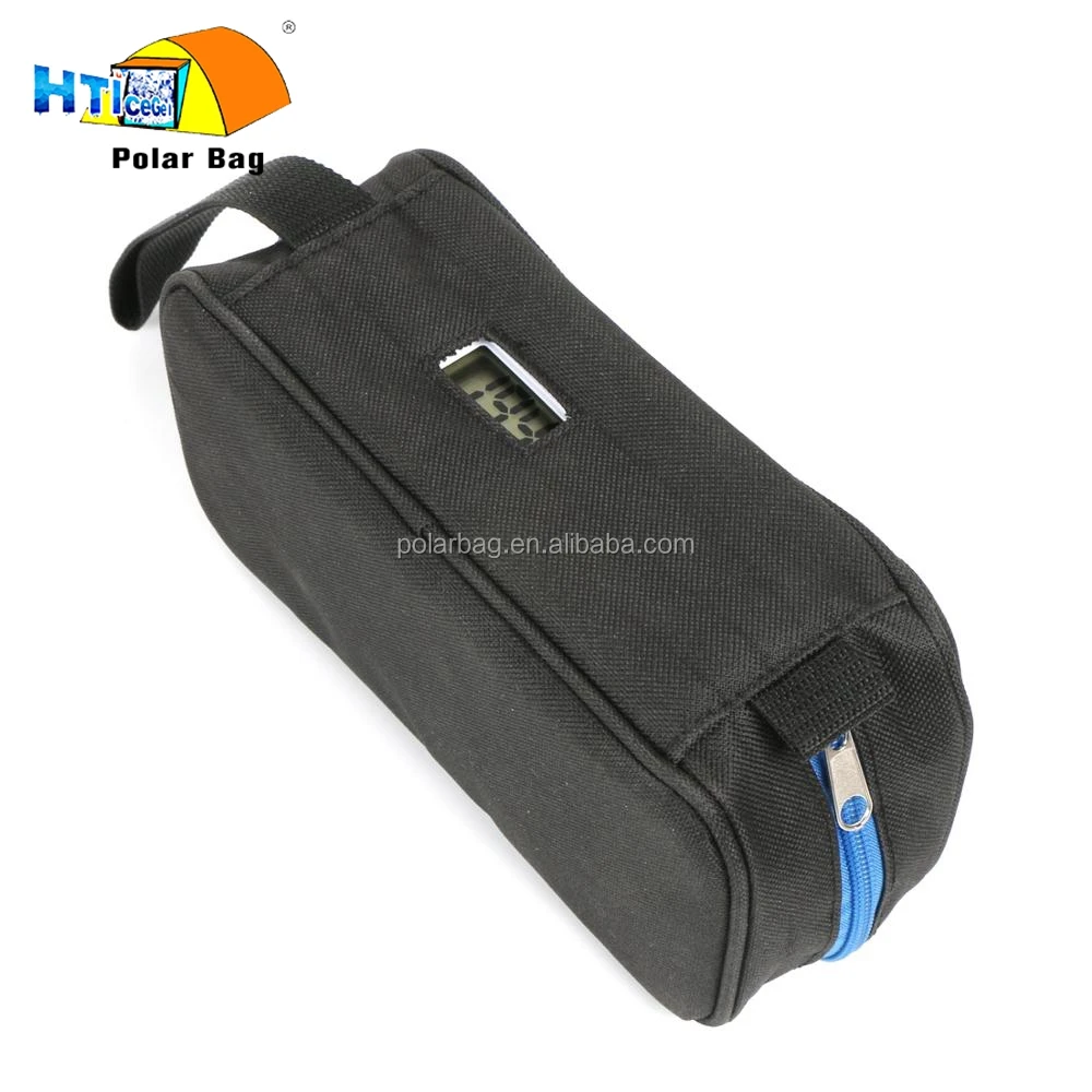 Mini Portable Diabetes/diabetic Pouch Insulin Medical Organizer Diabetic Travel case with Temperature Display