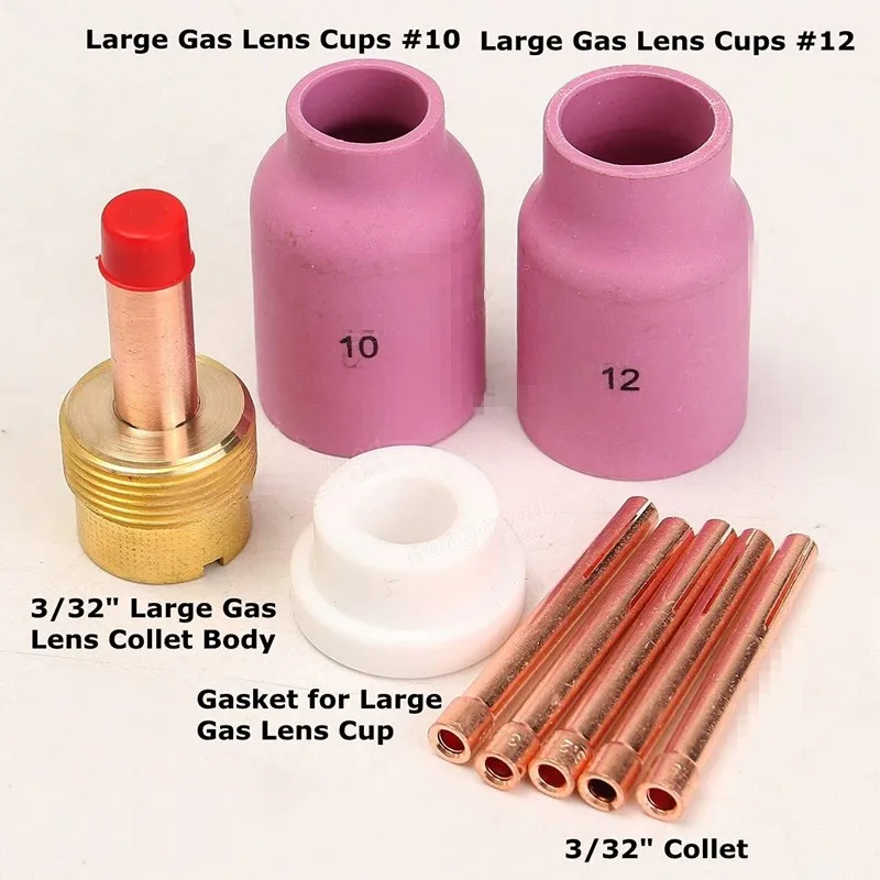 WP17 18 26 Tig torch spare parts collet chuck
