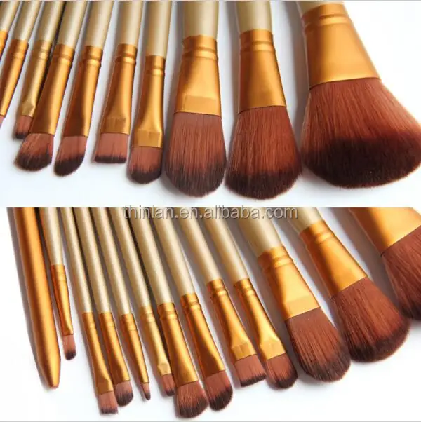 12/18/24Pcs Cosmetic Makeup Brush Set Foundation Eyeshadow Eyeliner Lip Make Up Multipurpose Eye Brushes For Makeup