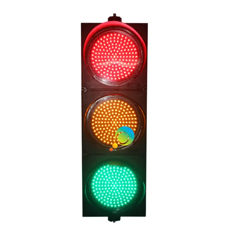 300mm road intersections led traffic light signal