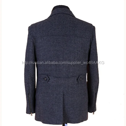 ZHAN SHI latest dress Russia Wool winter coat man