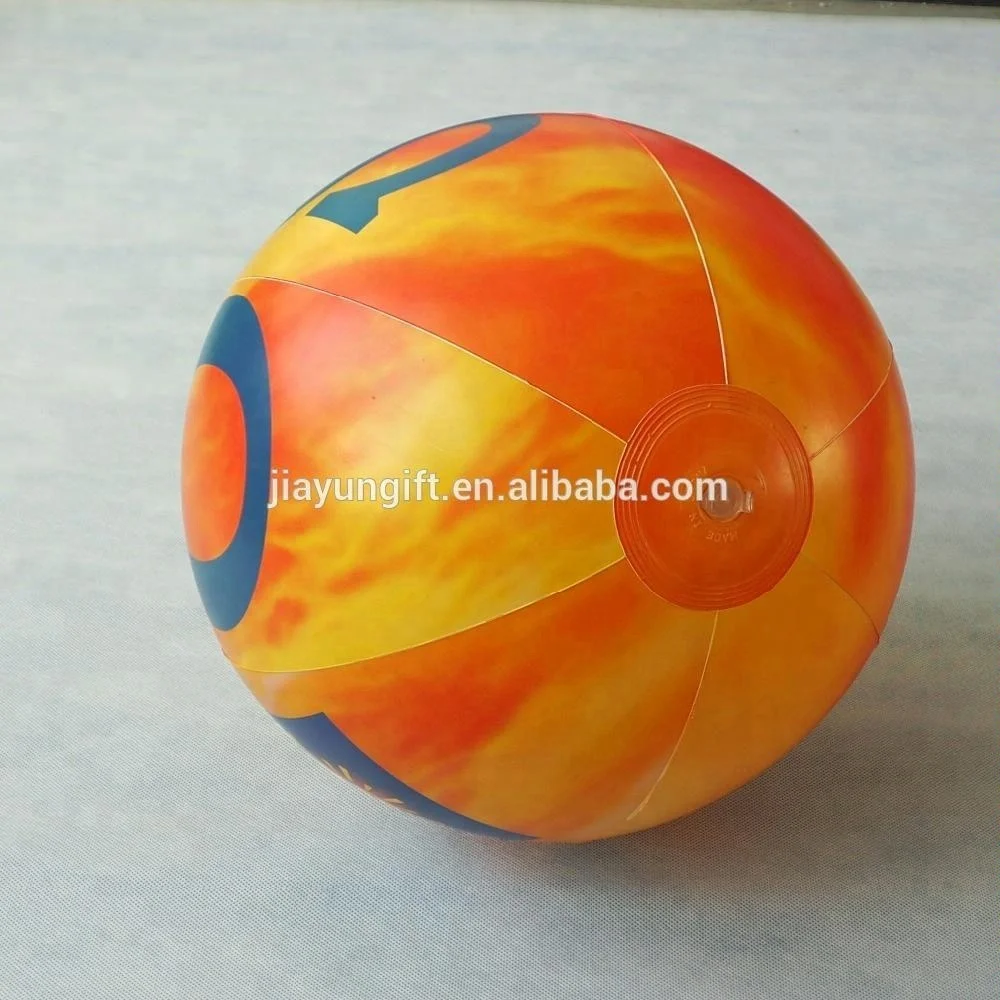 all over UV machine offset printed promotion inflatable beach ball