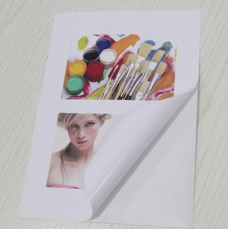 Premium 120g A4 Inkjet matte  Self Adhesive Sticker cast coated  easy peel and stick  Photo Paper