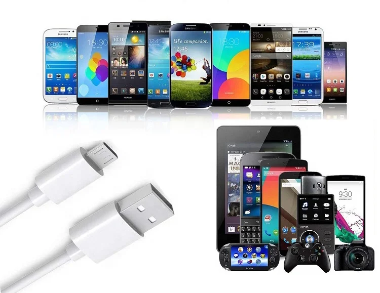 Free Shipping Micro USB Cable AWM 2725 Fast Phone Charger Cable Data Charging Cable