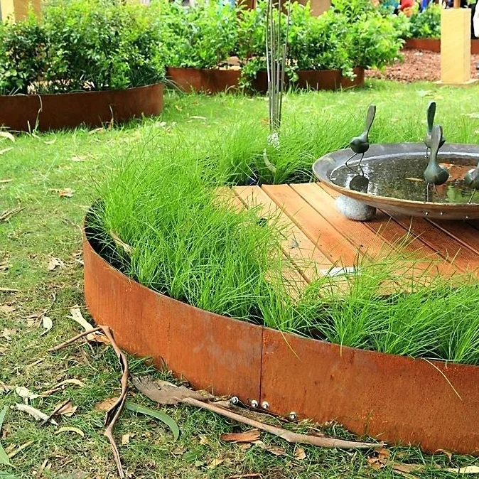 Corten Steel Garden/Lawn Edging for Landscape