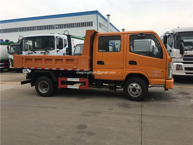 Kama Single Bridge 105hp 4 tons Diesel Dump Truck