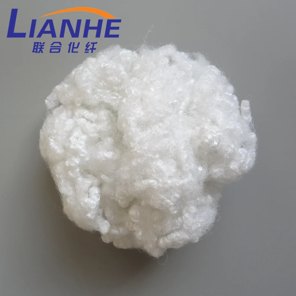 hollow polyester fiber hcs 7d 64mm for pillow