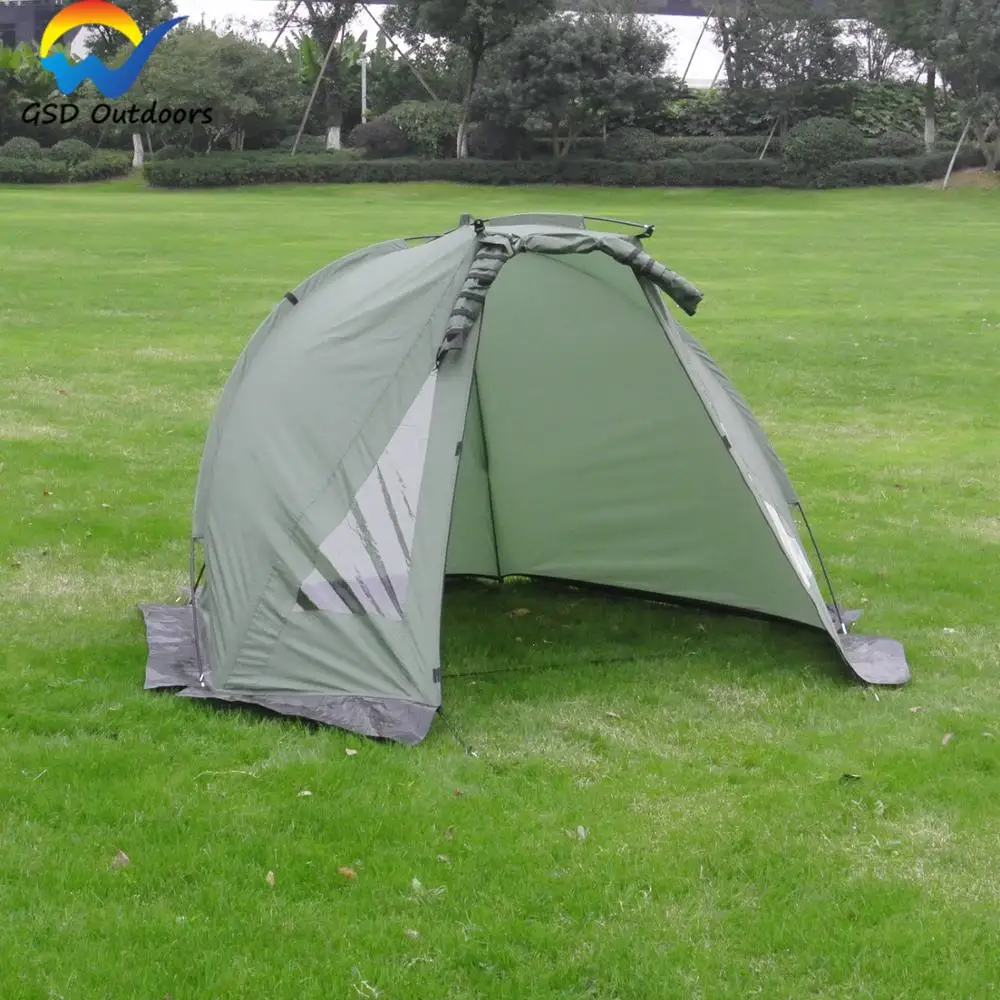 Outdoor Camping Carp Fishing Bivvy Tent Shelter Waterproof Bivvy Carp Fishing Tent Sunshade Winter Tent for Fishing