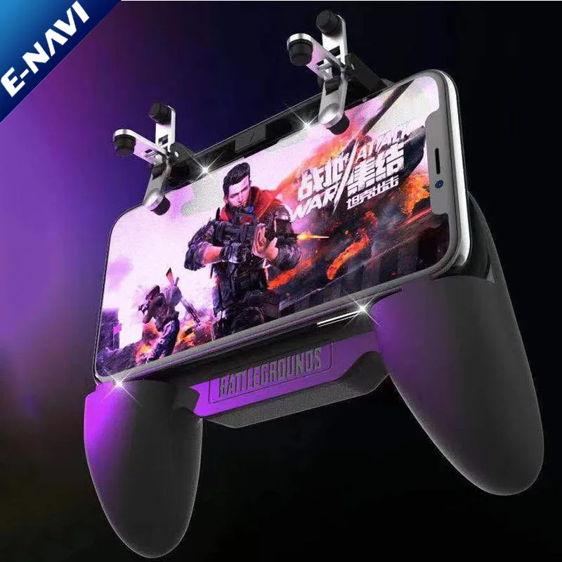 
Smart Phone Mobile Gaming Controller Handle Grip for pu bg fire button pu bg fortnite game 