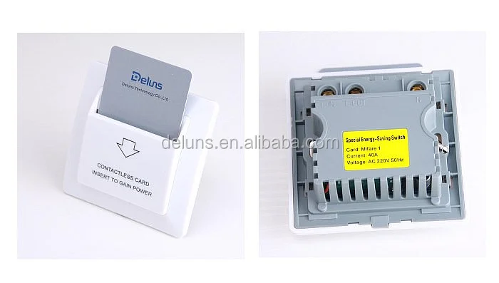 ESS-O2 RF hotel card key switch key cards for power hotel key holder