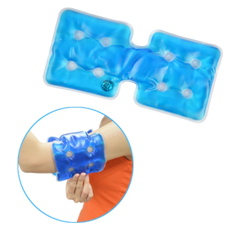 customized shape promotion medical hand warmers with metal disc gel hot pad