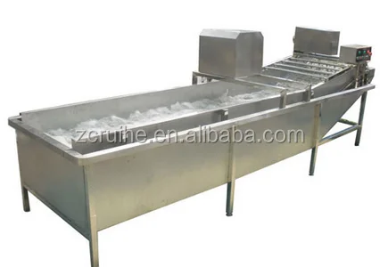 Fruit and vegetable washing cleaning/waxing/drying/sorting machine line