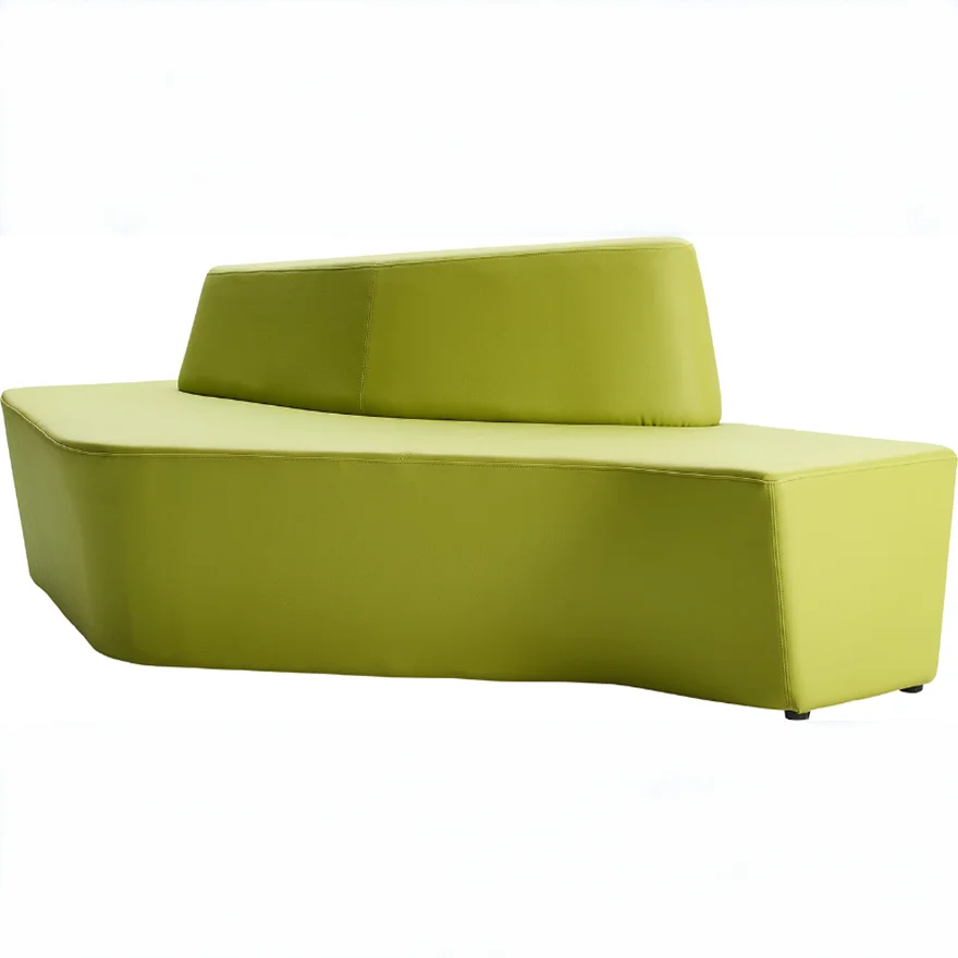 2021 новый дизайн, специальный дизайн, офисный ресепшн, современный цветной кожаный диван